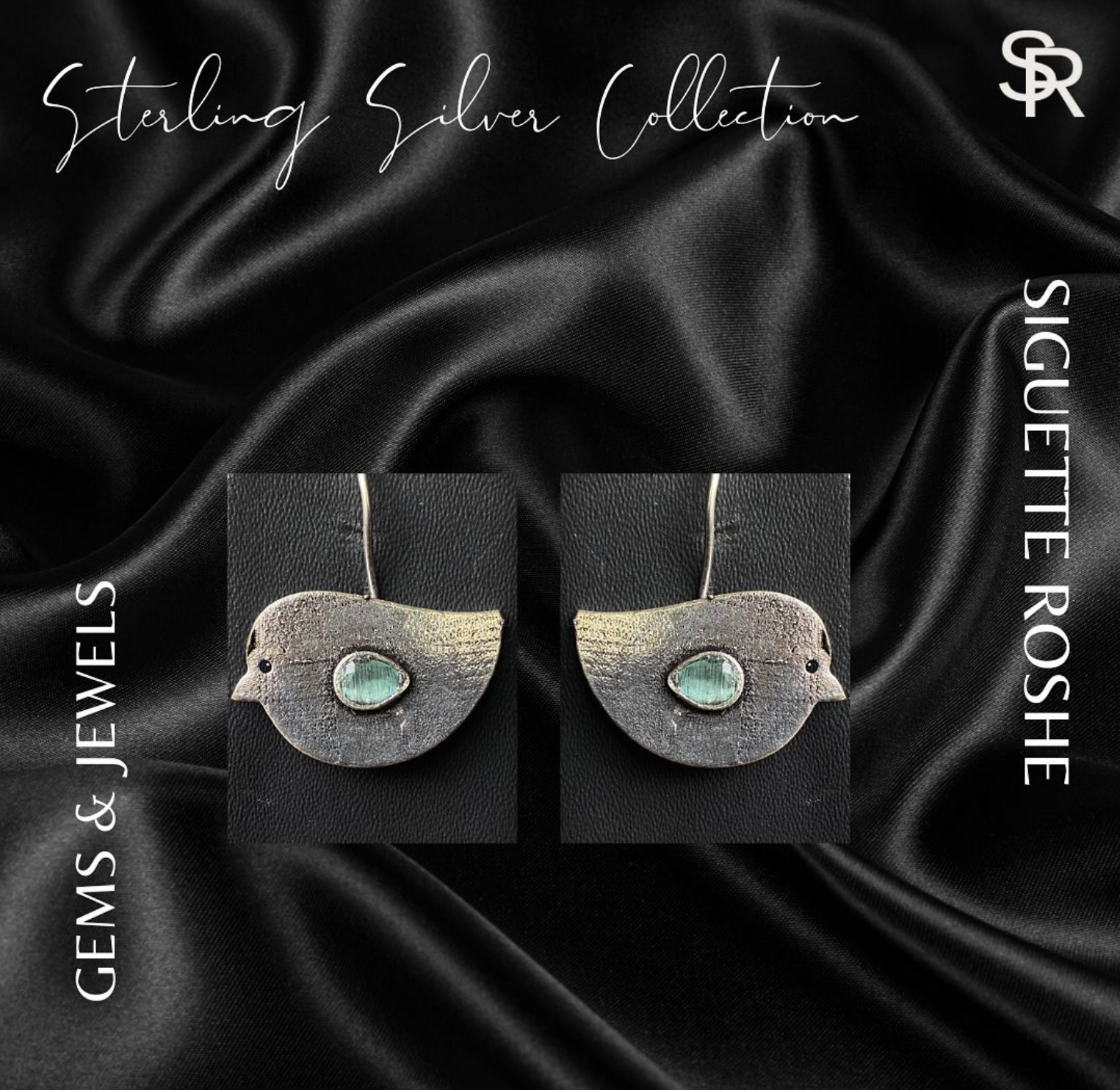 Lil Birdie Sterling Silver Earrings – Minimal Design