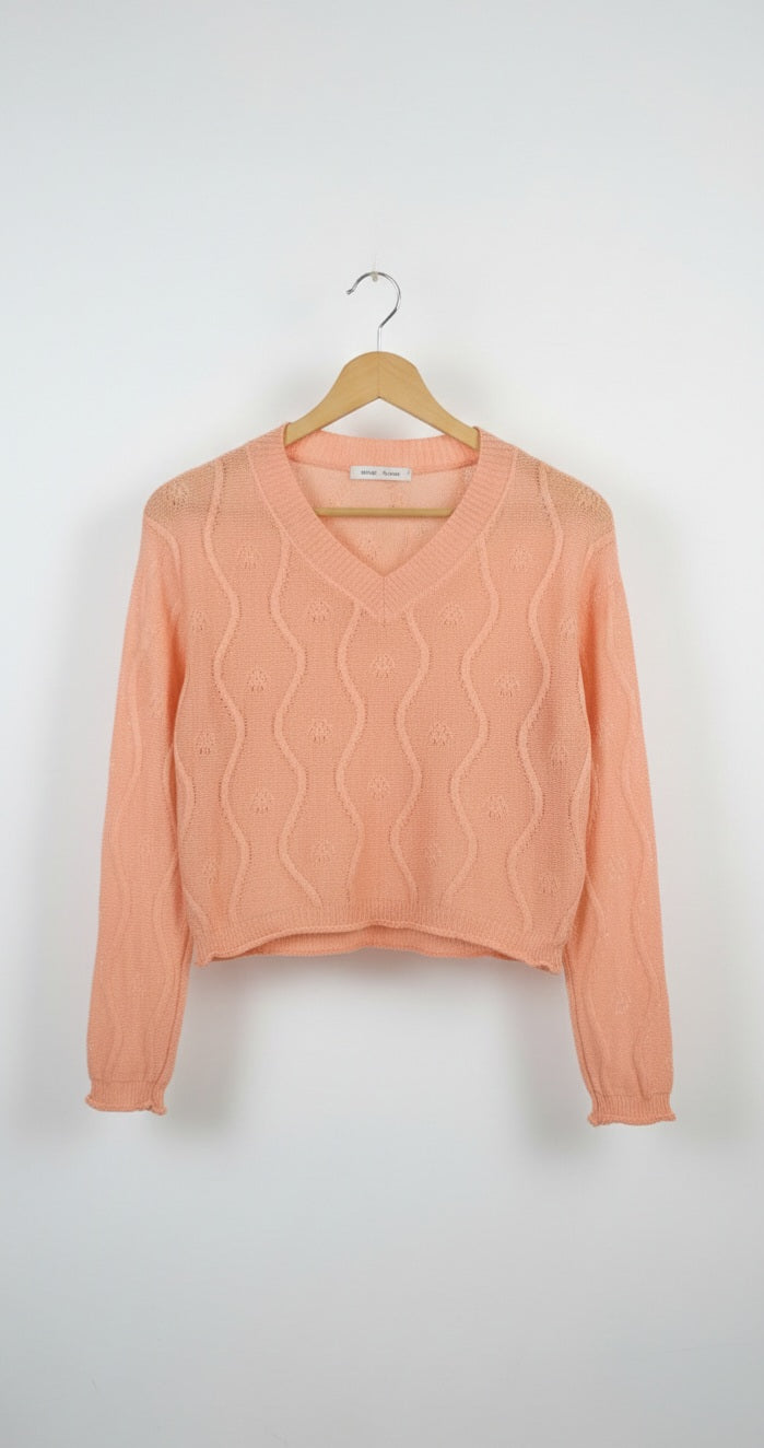 Peach Sweater (M)