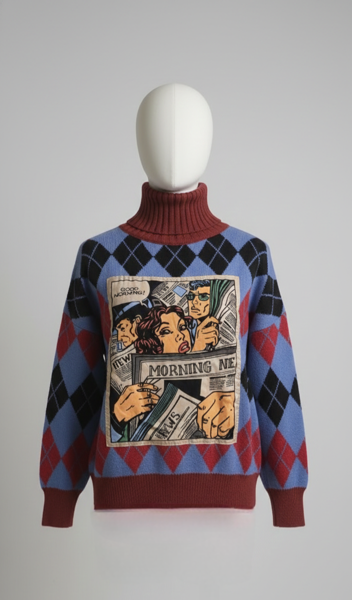 Graphic Betty Wee Sweater