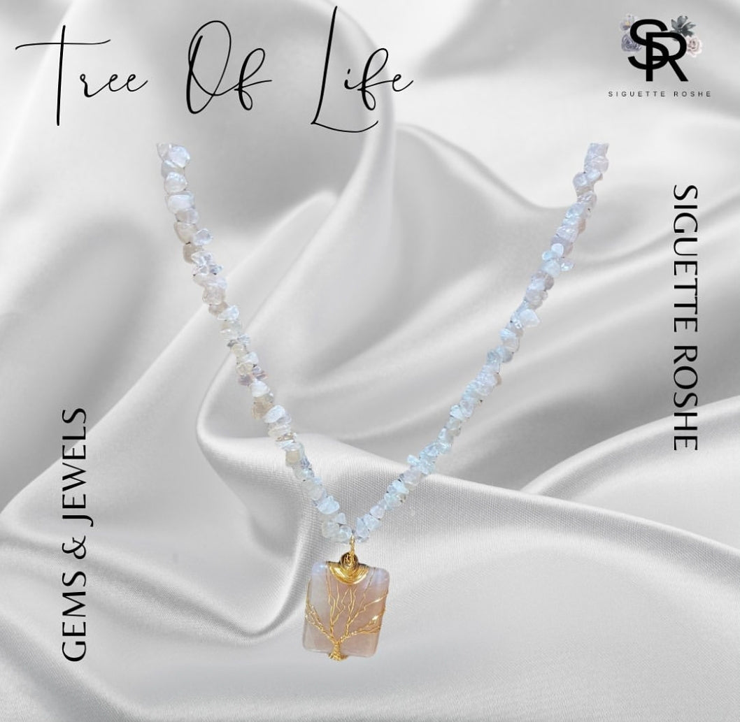 Tree Of Life Amethyst Necklace