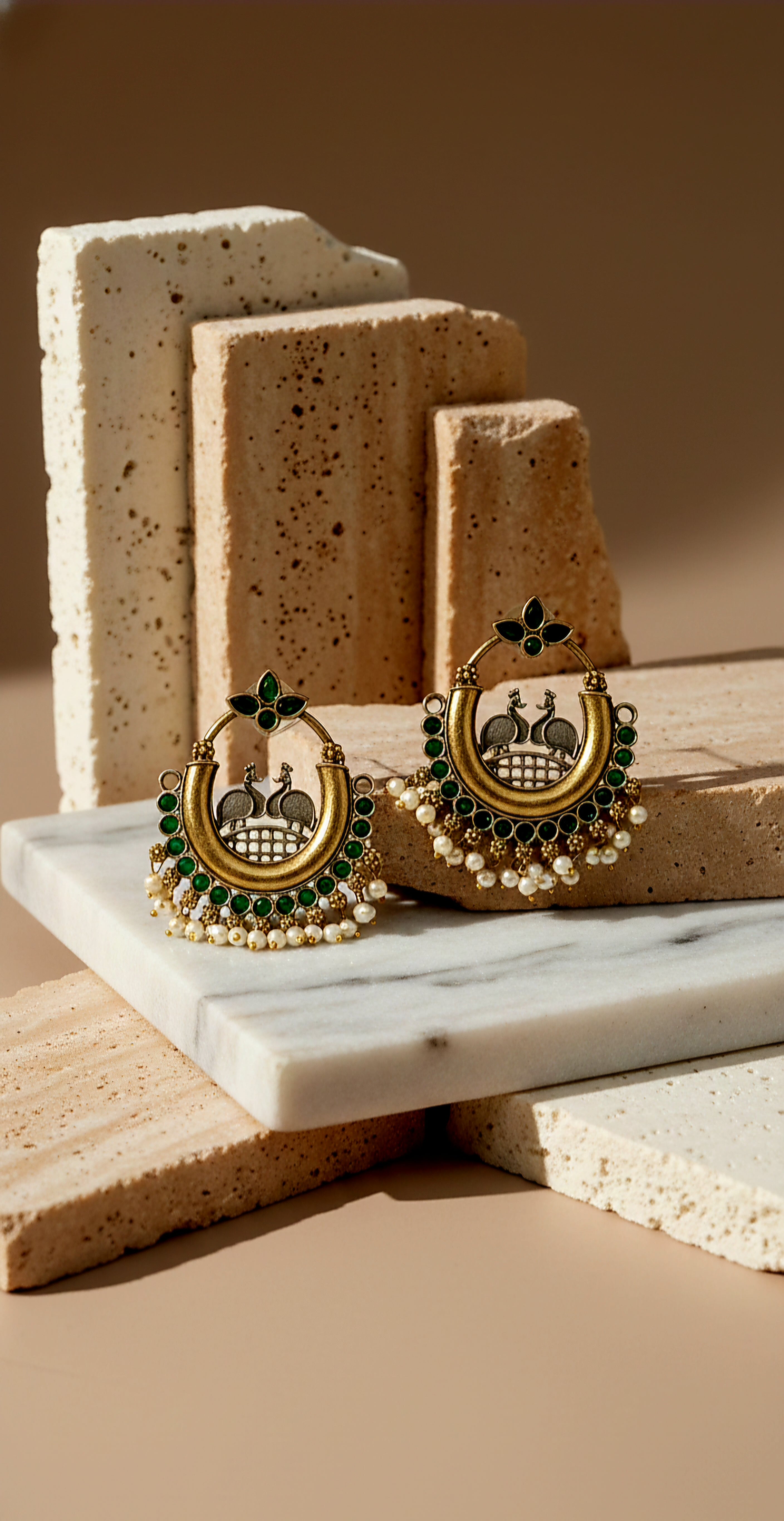 Sorelle Peacock Dance Chandbalis