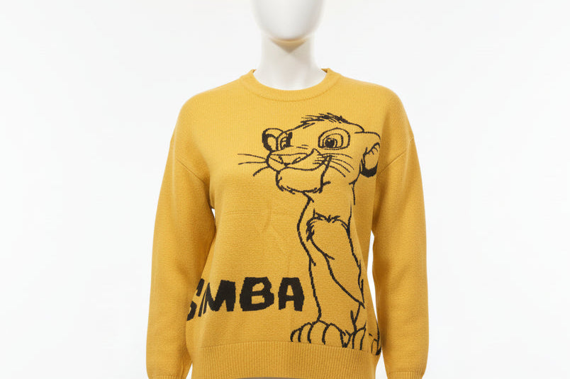 Disney SIMBA from the Lion King Special Edition Woolen Sweatshirt