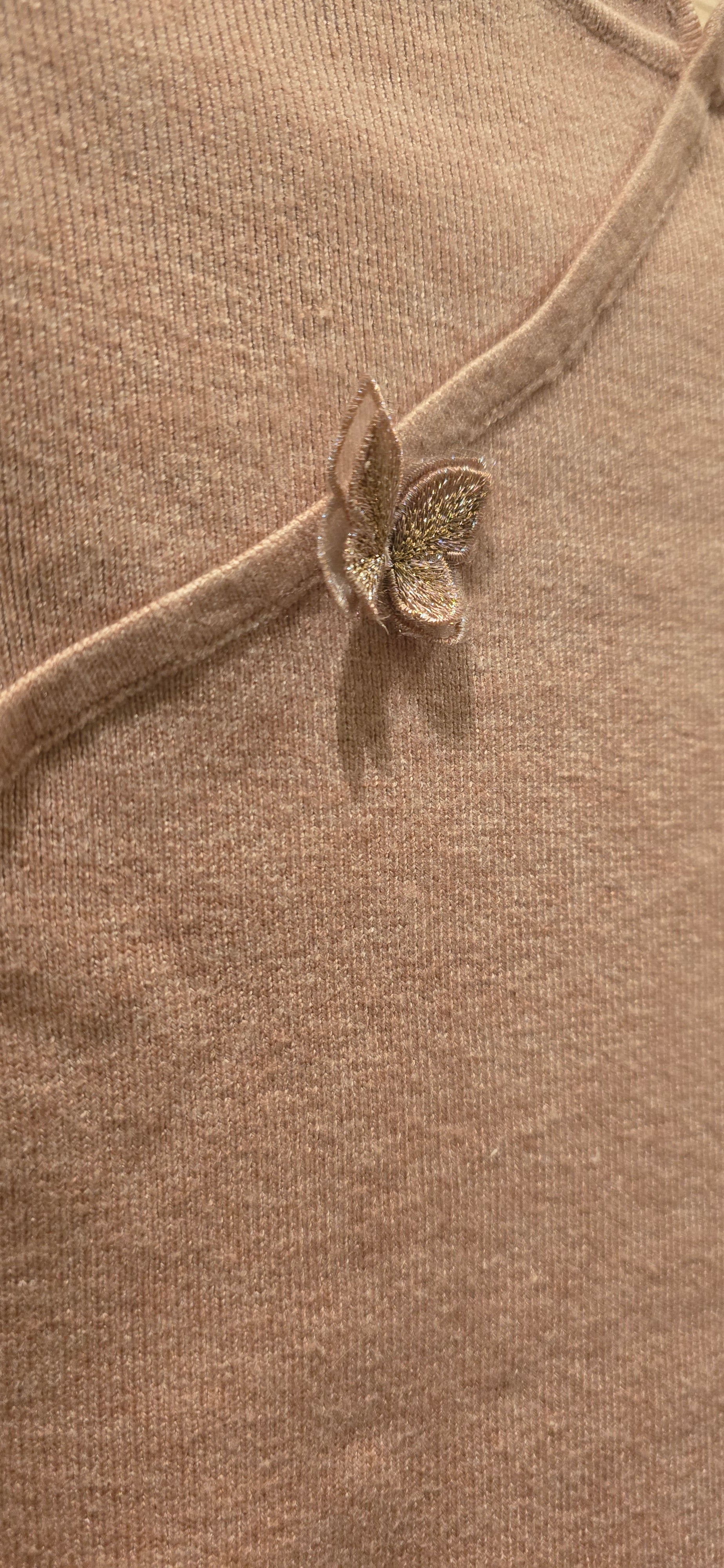 Contemporary Powder Pink Kimono Dress with Butterfly Detail