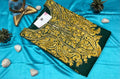 Deep Green & Yellow Aari Embroidered Kashmiri Pheran