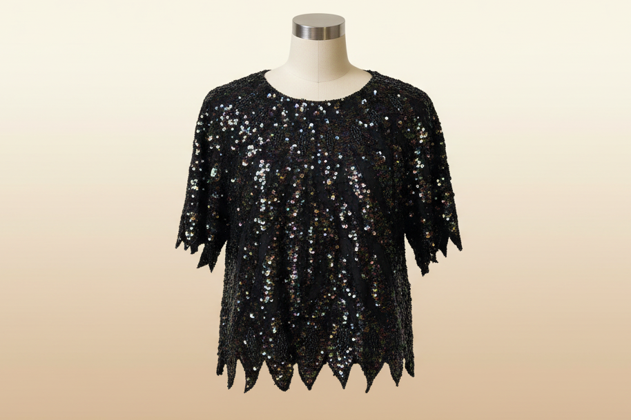 Maleficent Sequinned Tank Top