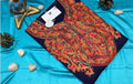 Navy Multicolour Aari Embroidered Kashmiri Pheran