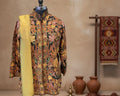 Lambswool Jacket With Aari and Zari Embroidery