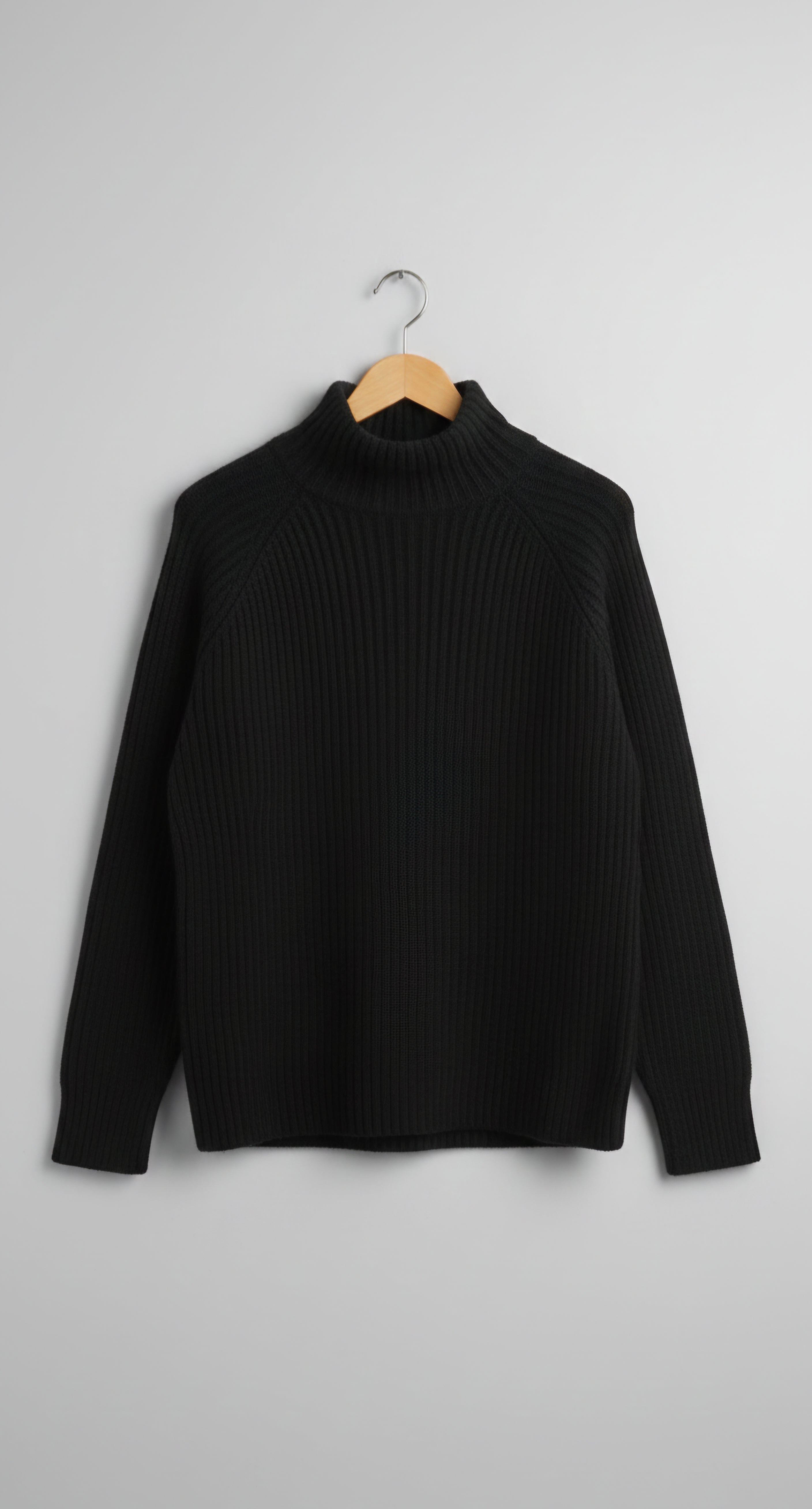 SR Basics : Black Turtleneck