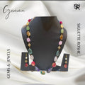 Gemma MultiGemstone Necklace With Matching Earrings